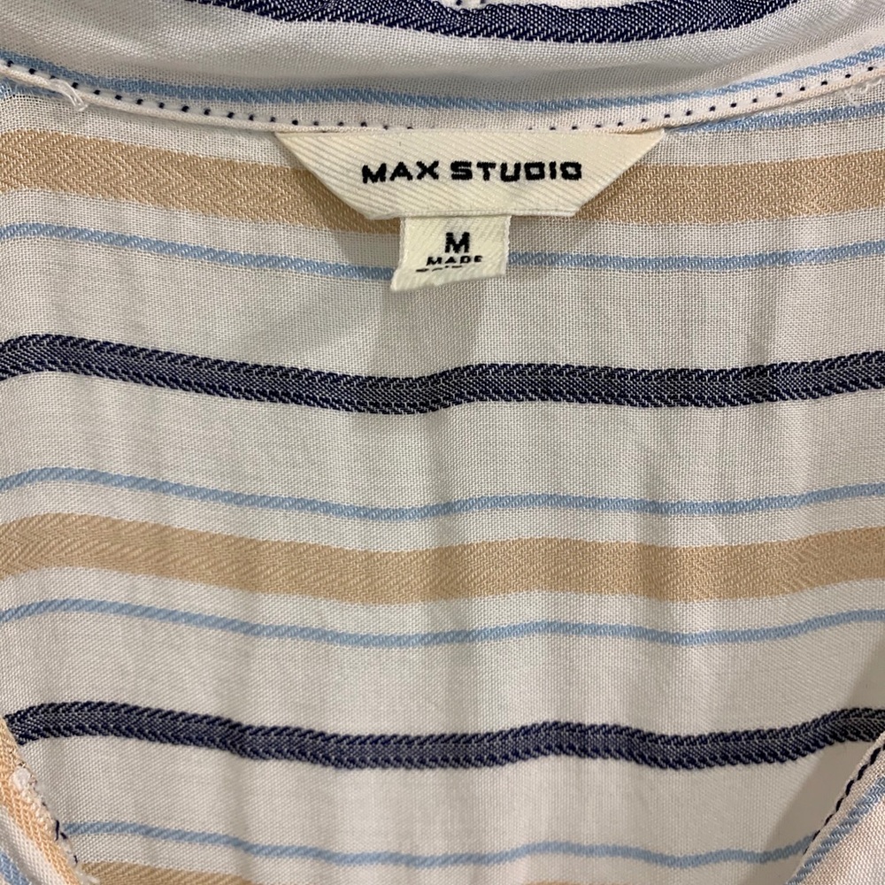 Max Studio Button Up Shirt - Picture 2 of 3